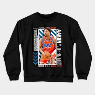 Aaron Wiggins Paper Poster Version 10 Crewneck Sweatshirt